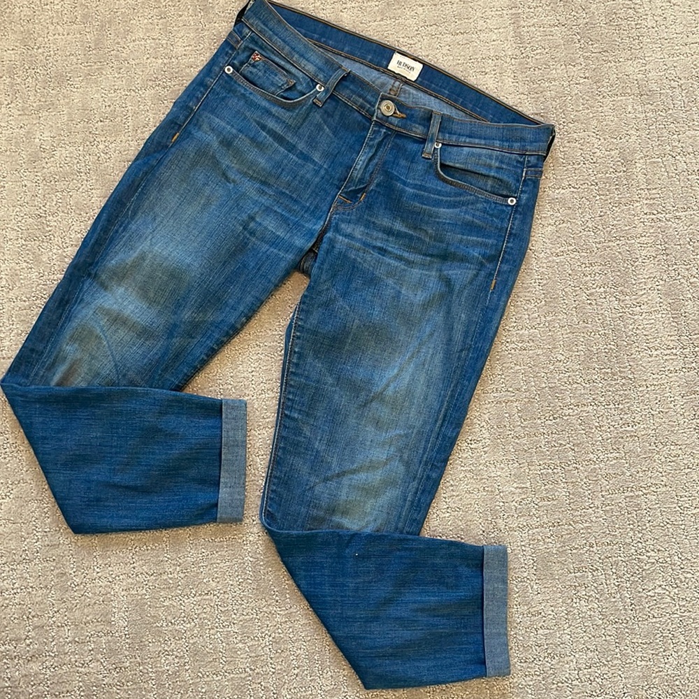 EUC Hudson Cropped Jeans. Size 29